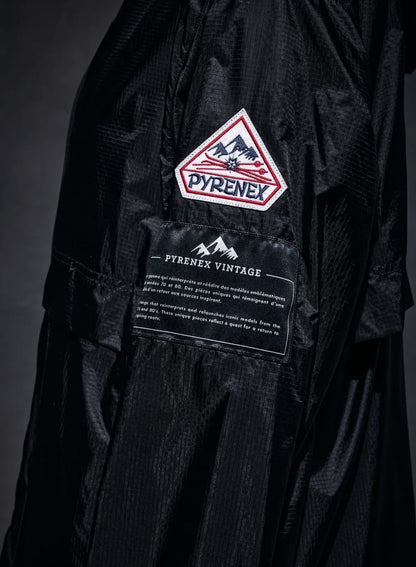 Pyrenex x Wildside Soulere black windbreaker