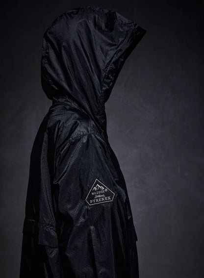 Pyrenex x Wildside Soulere black windbreaker