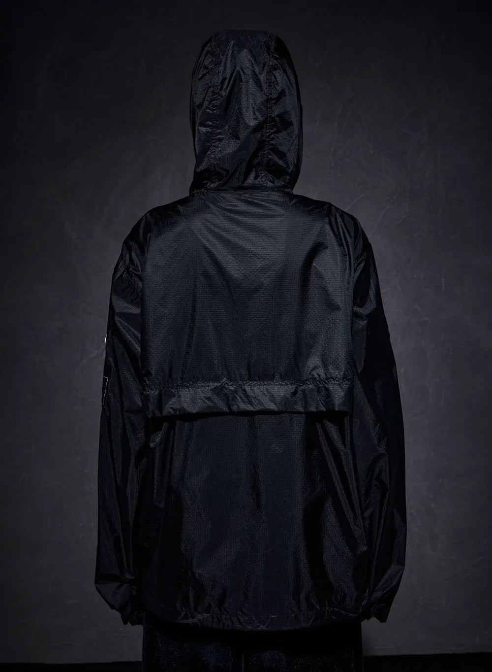 Pyrenex x Wildside Soulere black windbreaker