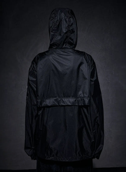 Pyrenex x Wildside Soulere black windbreaker