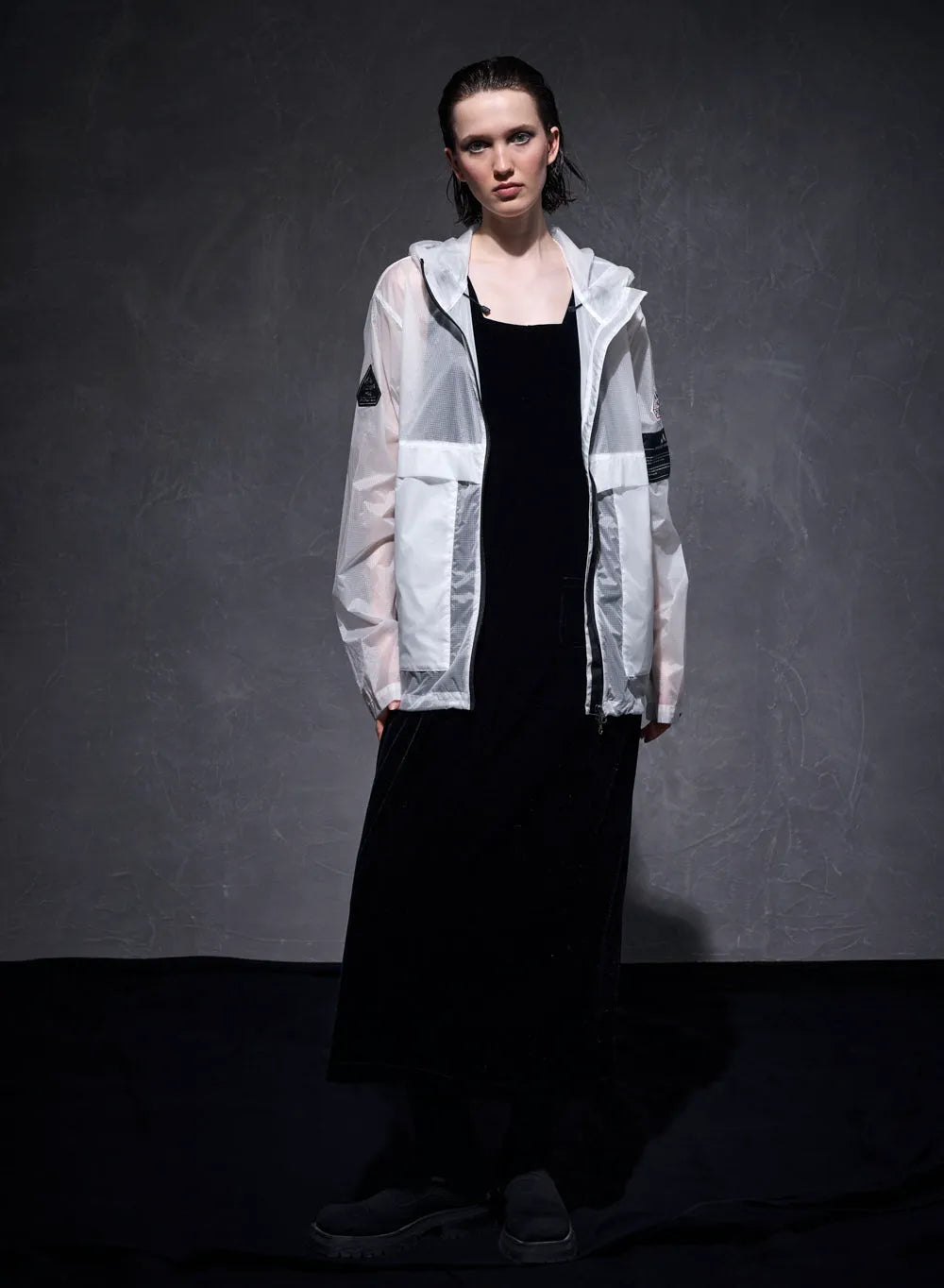 Pyrenex x Wildside Soulere white windbreaker