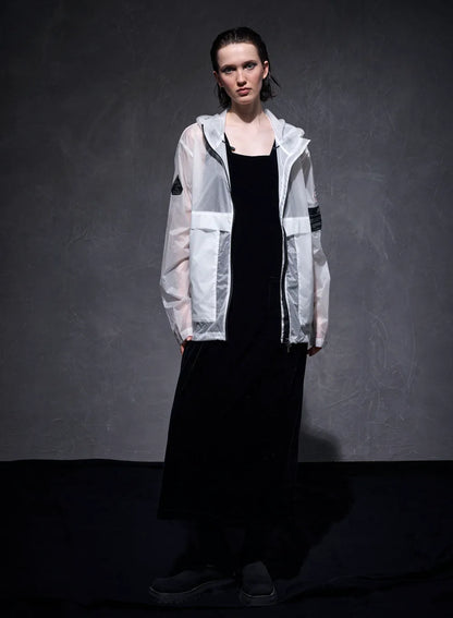 Pyrenex x Wildside Soulere white windbreaker