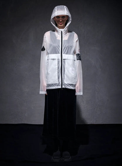 Pyrenex x Wildside Soulere white windbreaker