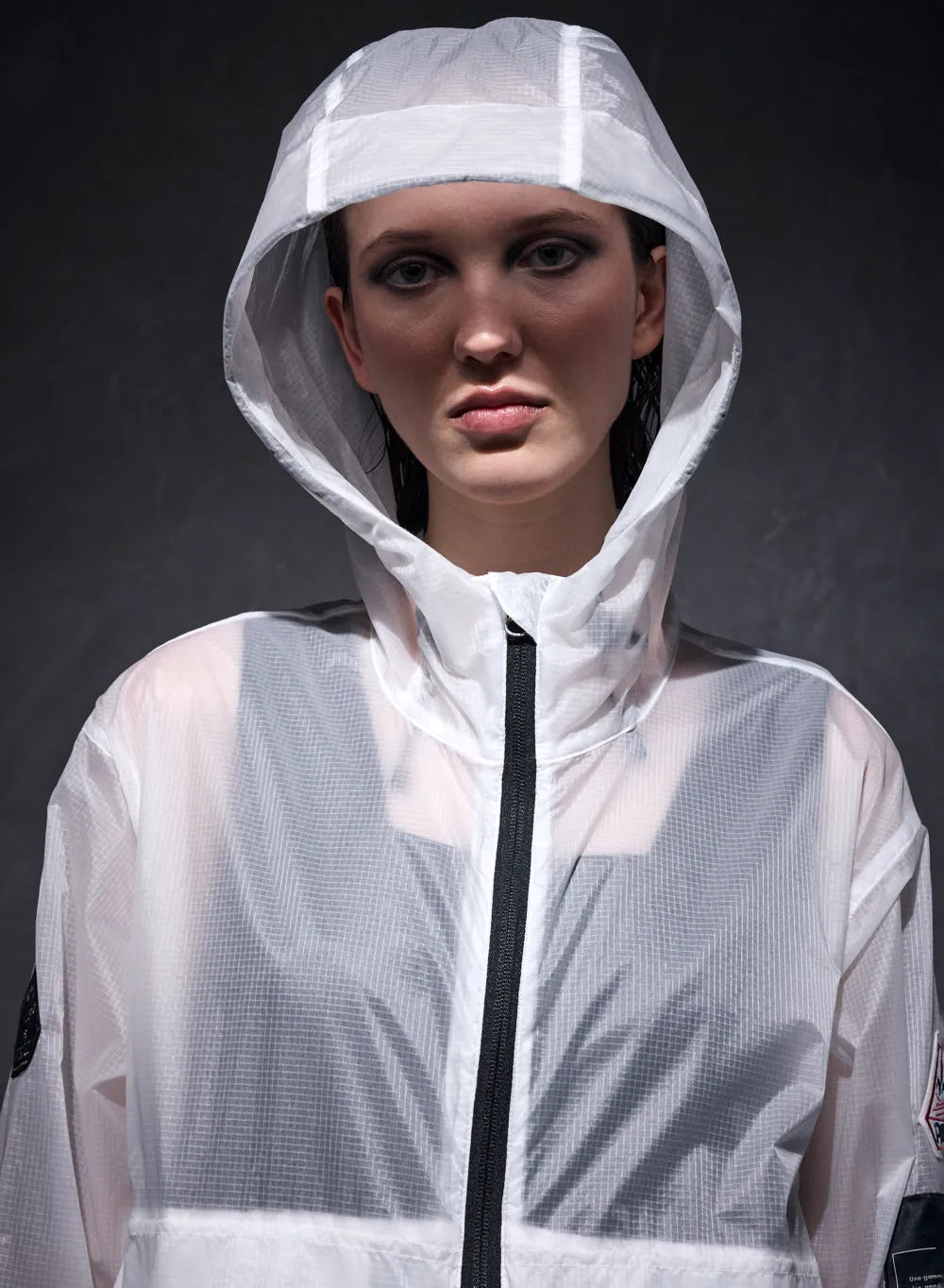Pyrenex x Wildside Soulere white windbreaker