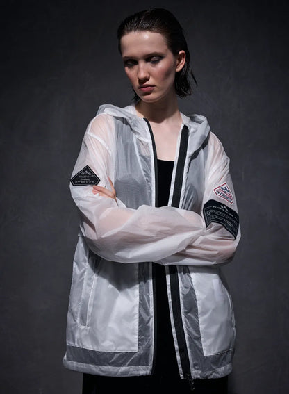 Pyrenex x Wildside Soulere white windbreaker