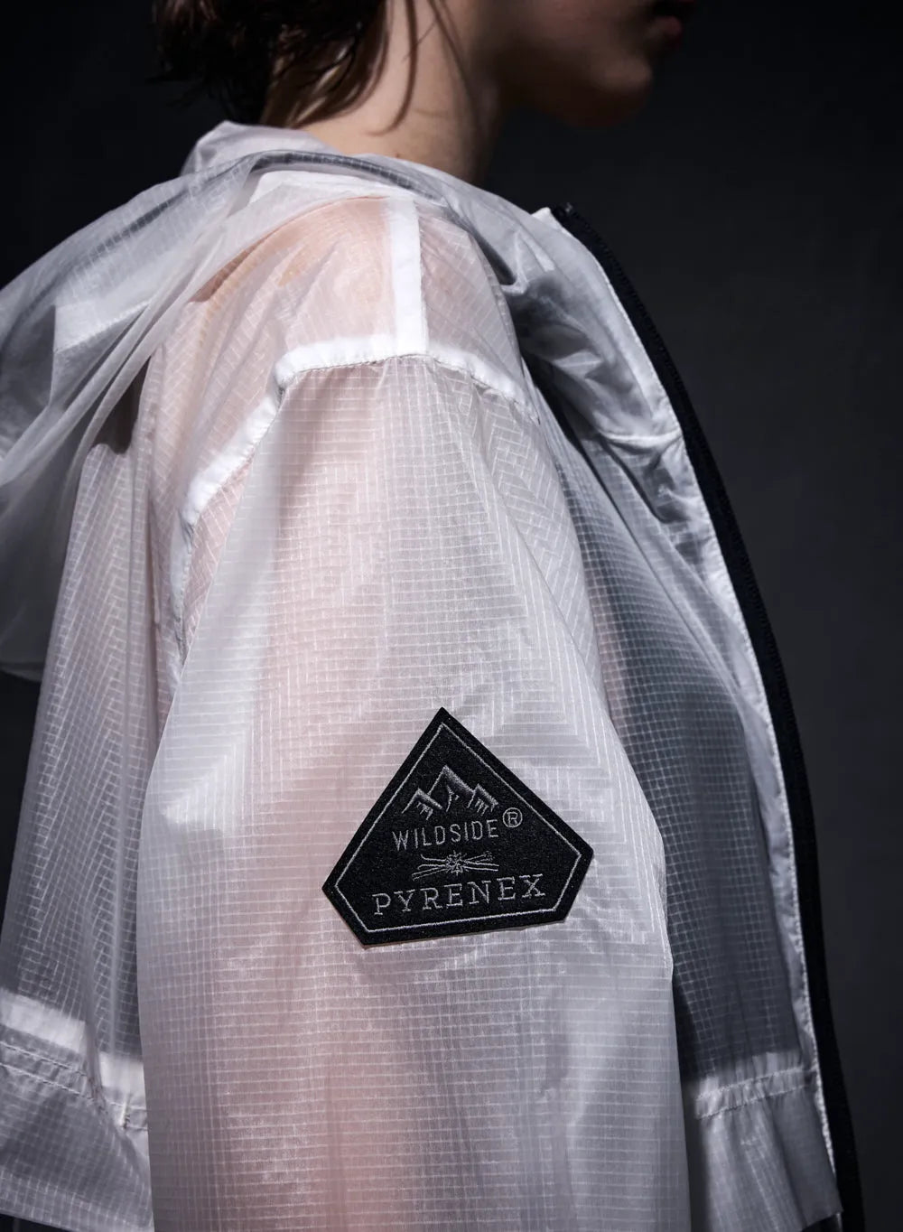 Pyrenex x Wildside Soulere white windbreaker
