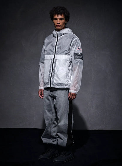 Pyrenex x Wildside Soulere white windbreaker