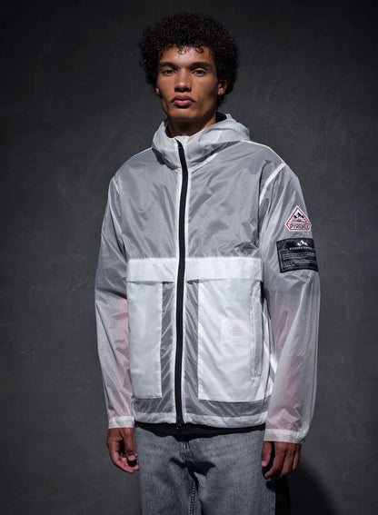 Pyrenex x Wildside Soulere white windbreaker