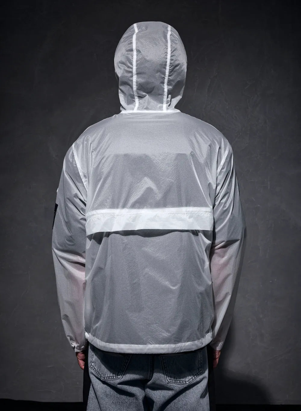Pyrenex x Wildside Soulere white windbreaker
