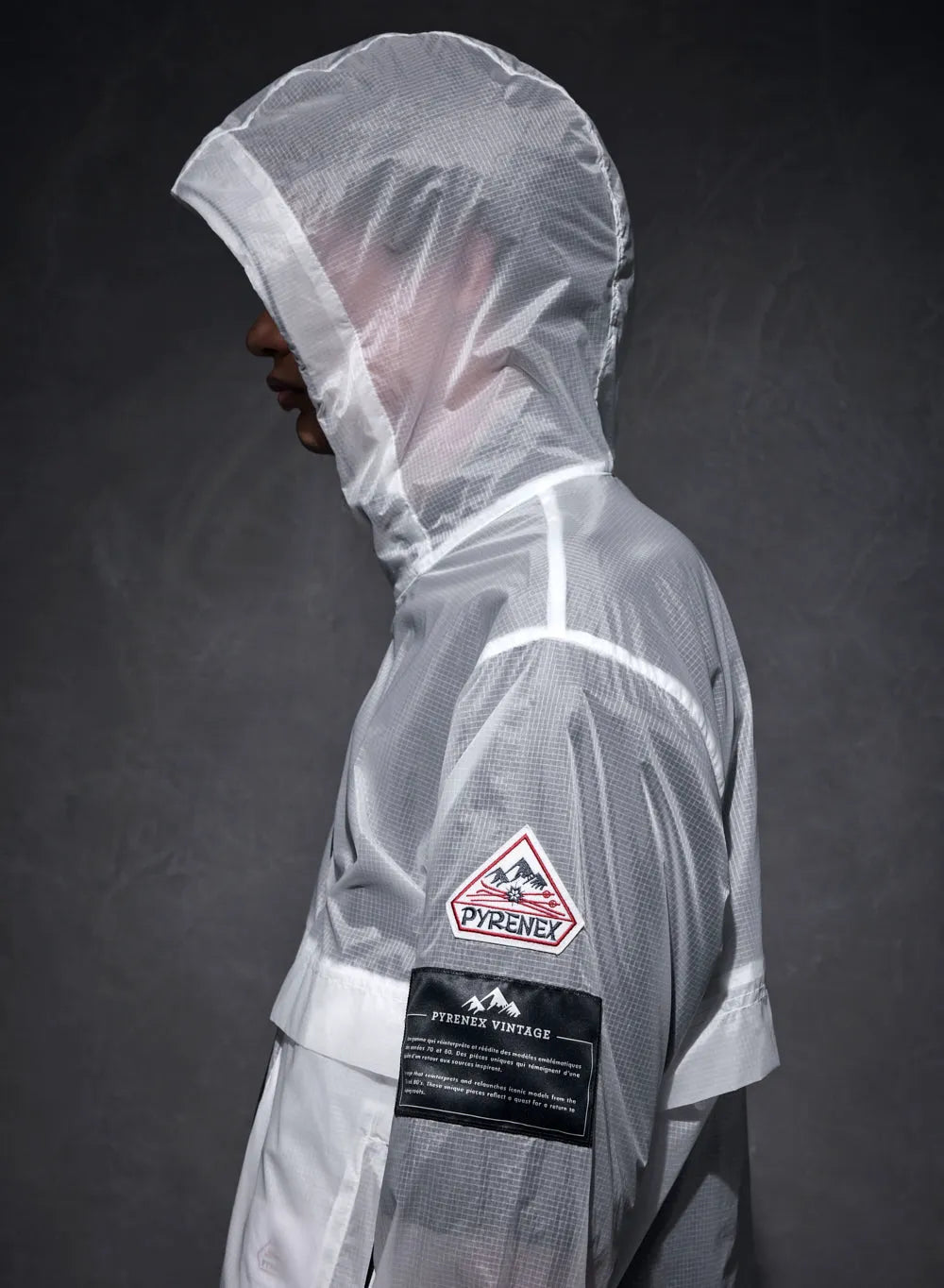 Pyrenex x Wildside Soulere white windbreaker