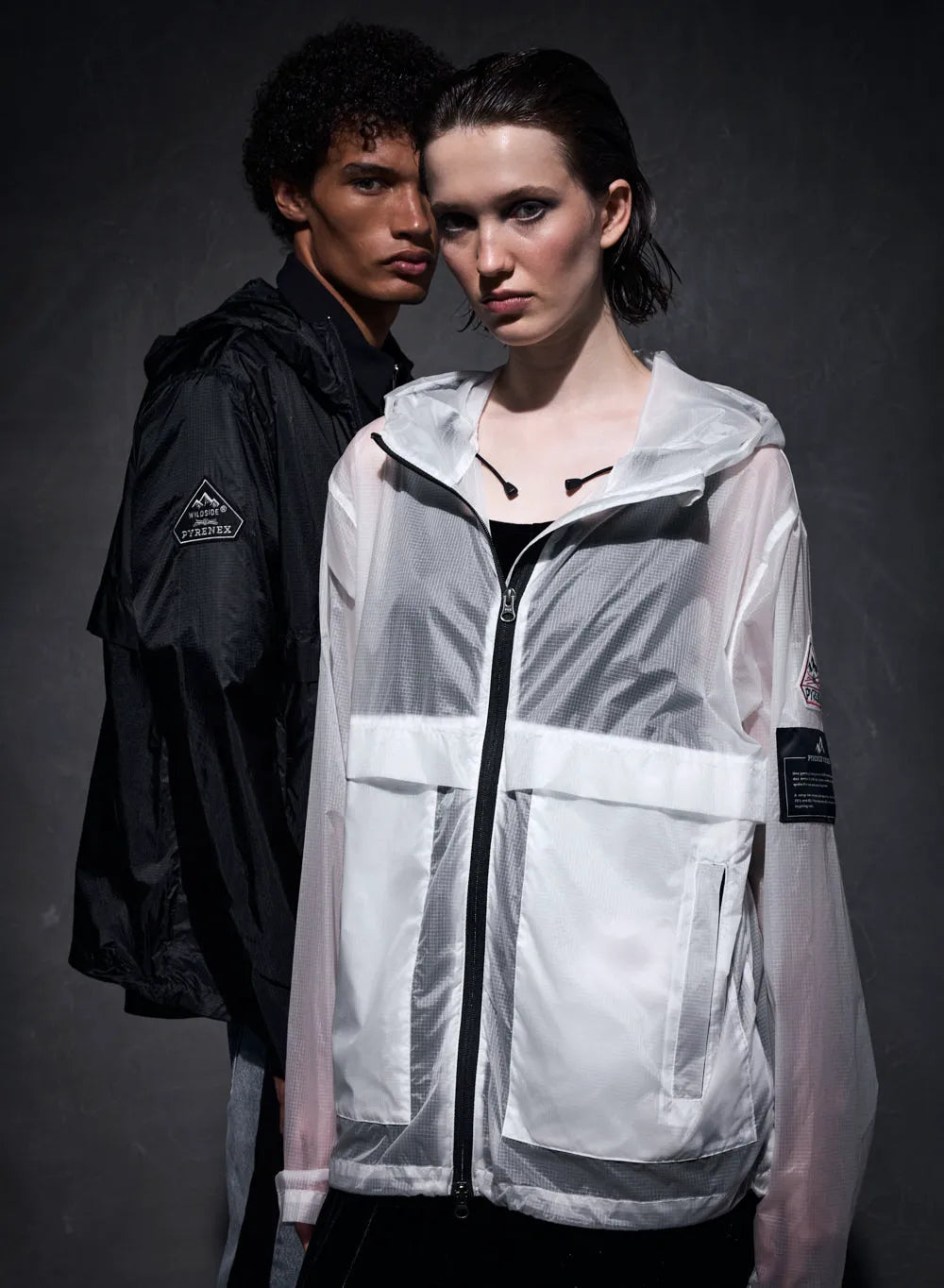 Pyrenex x Wildside Soulere white windbreaker