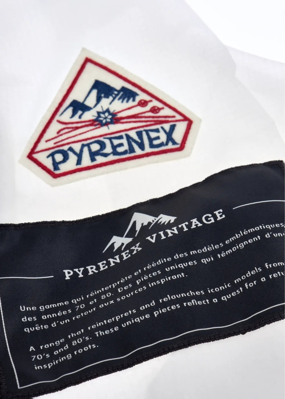 Pyrenex x Wildside Soulere white windbreaker