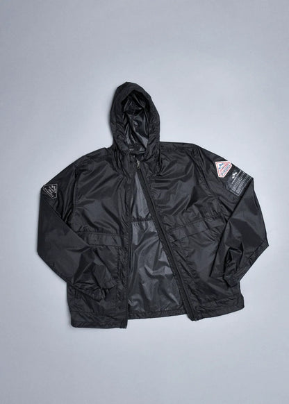 Pyrenex x Wildside Soulere black windbreaker