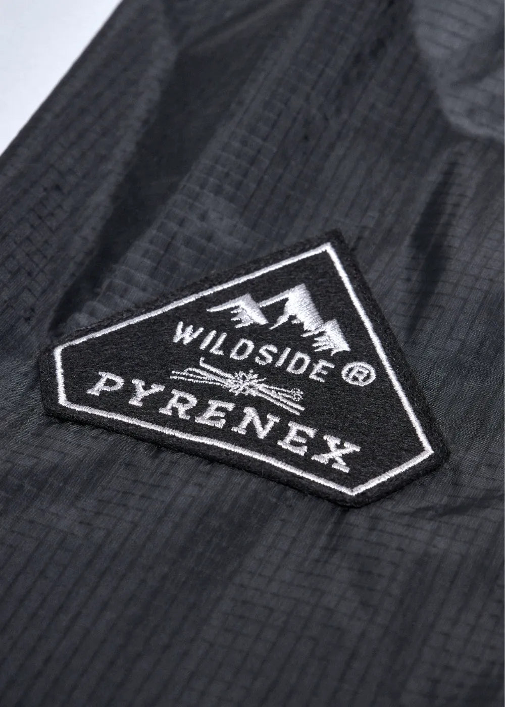 Pyrenex x Wildside Soulere black windbreaker