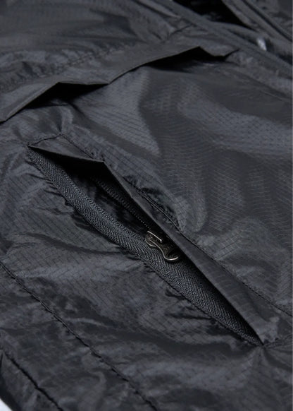 Pyrenex x Wildside Soulere black windbreaker