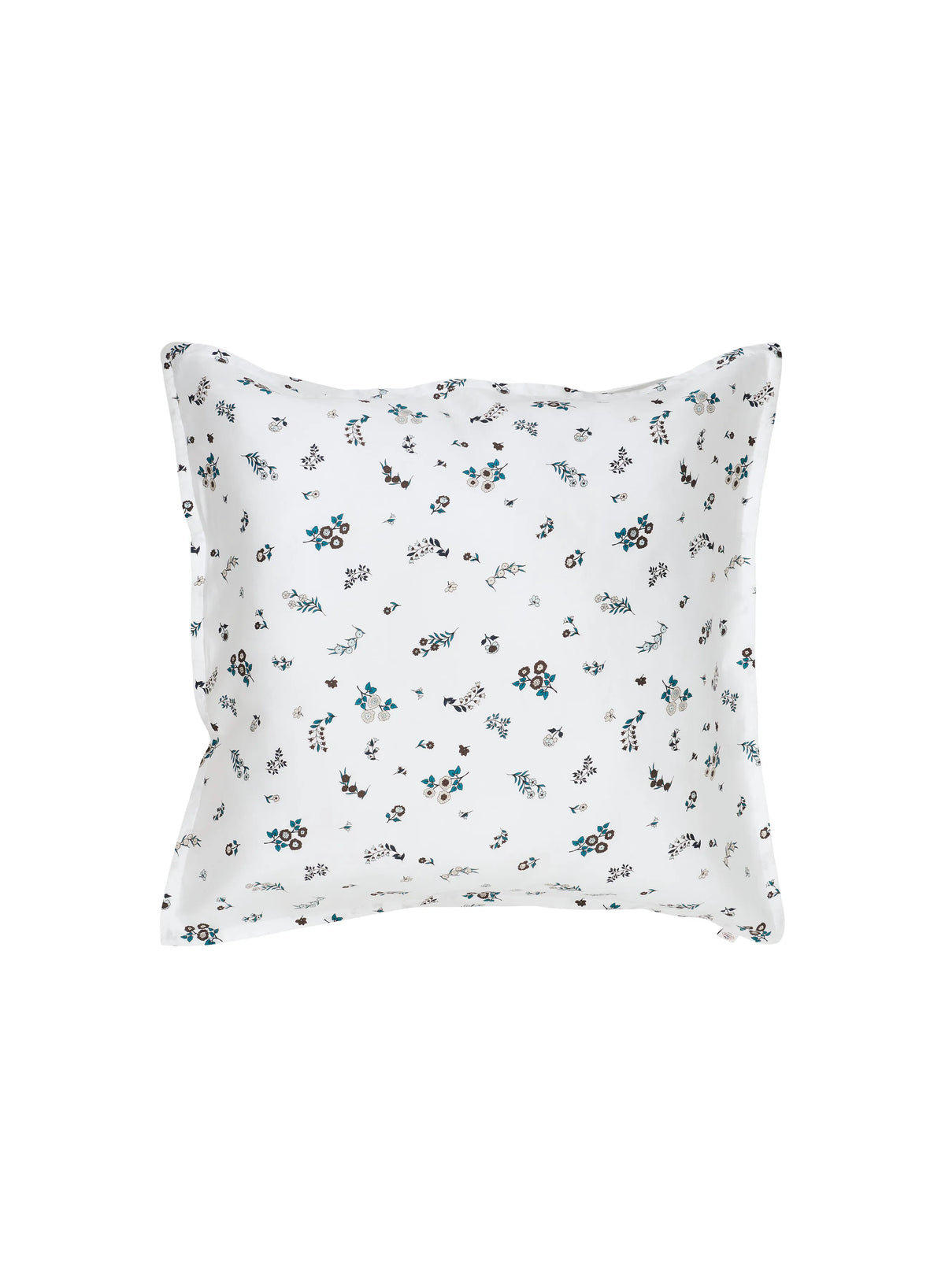 Floral pattern pillowcases x2 in cotton and TENCEL™ Lyocell