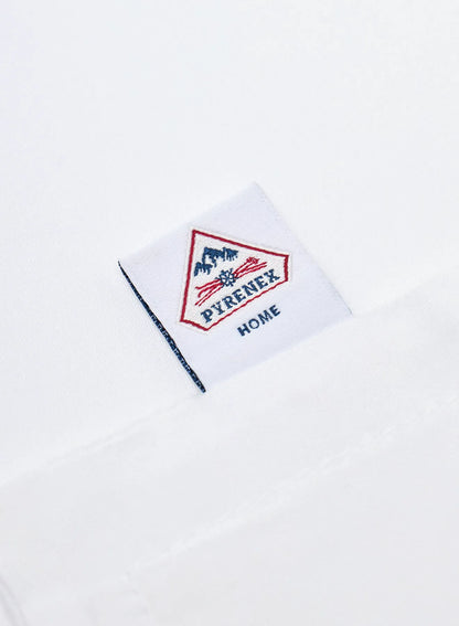 x2 plain white cotton and TENCEL™ Lyocell pillowcases