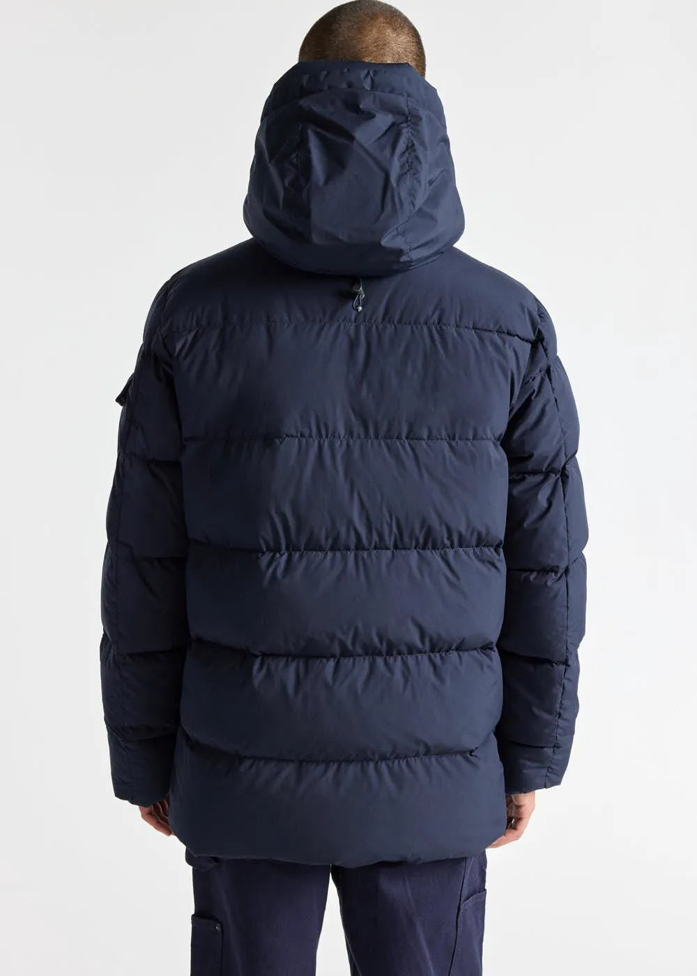 Men's hooded down jacket Pyrenex Sterling Amiral