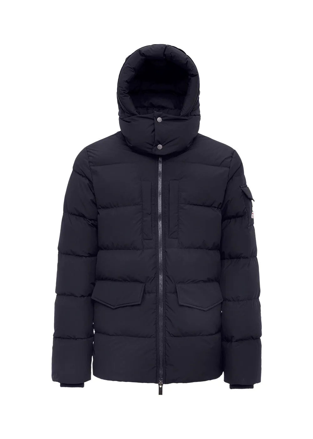 Men's Pyrenex Sterling Black hooded down jacket