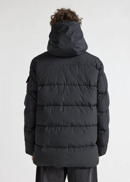 Men's Pyrenex Sterling Black hooded down jacket