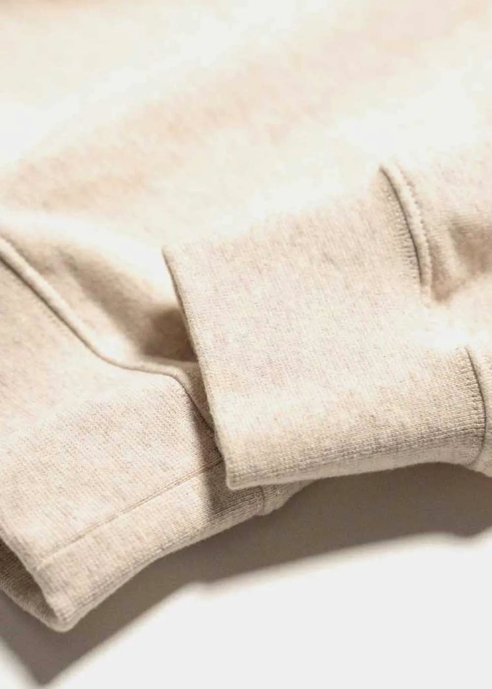 Pyrenex Cliff unisex organic cotton sweatshirt in cream