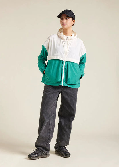 Short women's windbreaker in recycled fabric Pyrenex Yoko Alhambra