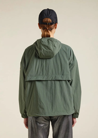 Short women's windbreaker in recycled fabric Pyrenex Yoko Jungle