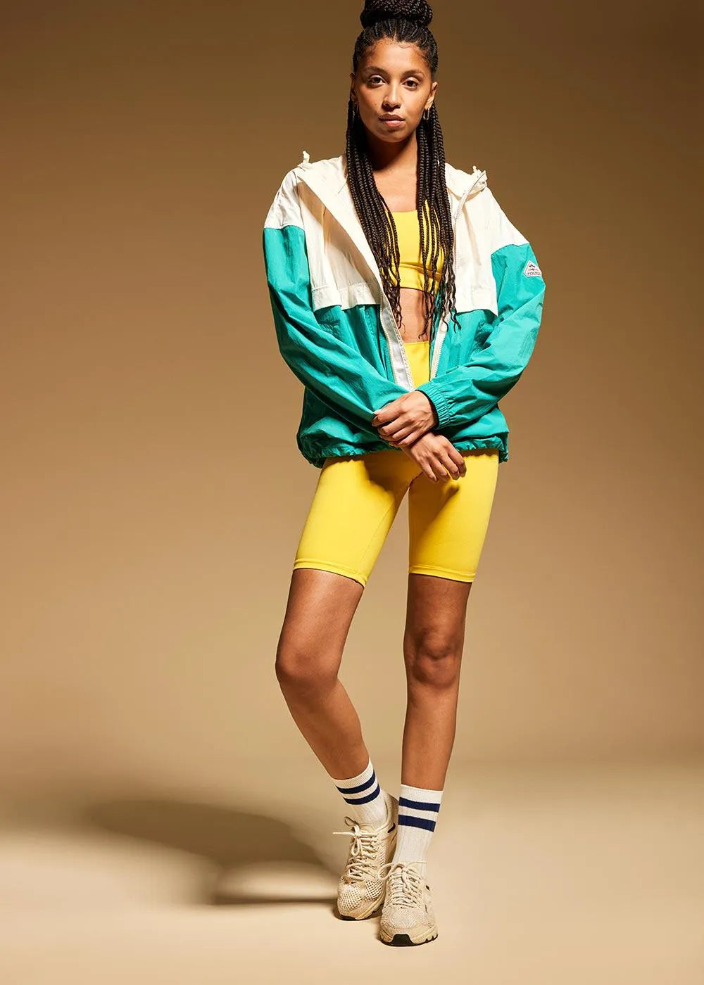 Short women's windbreaker in recycled fabric Pyrenex Yoko Alhambra