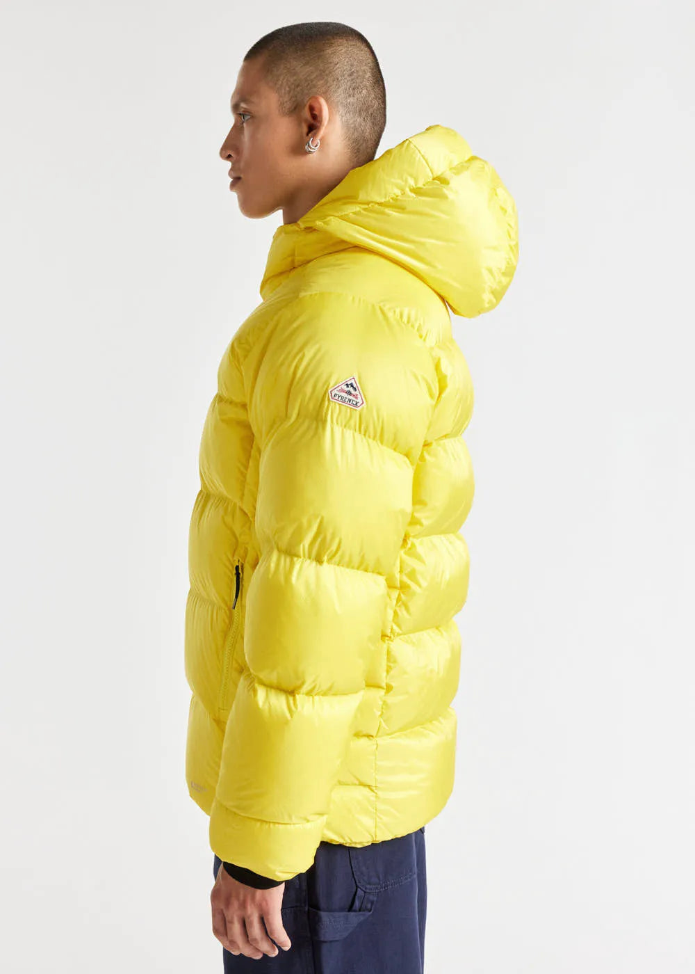 Pyrenex Hudson XP technical down jacket with Illuminating hood