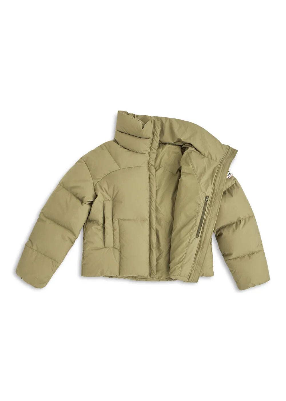 Women's short down jacket Pyrenex Harmonie Crop Mermaid