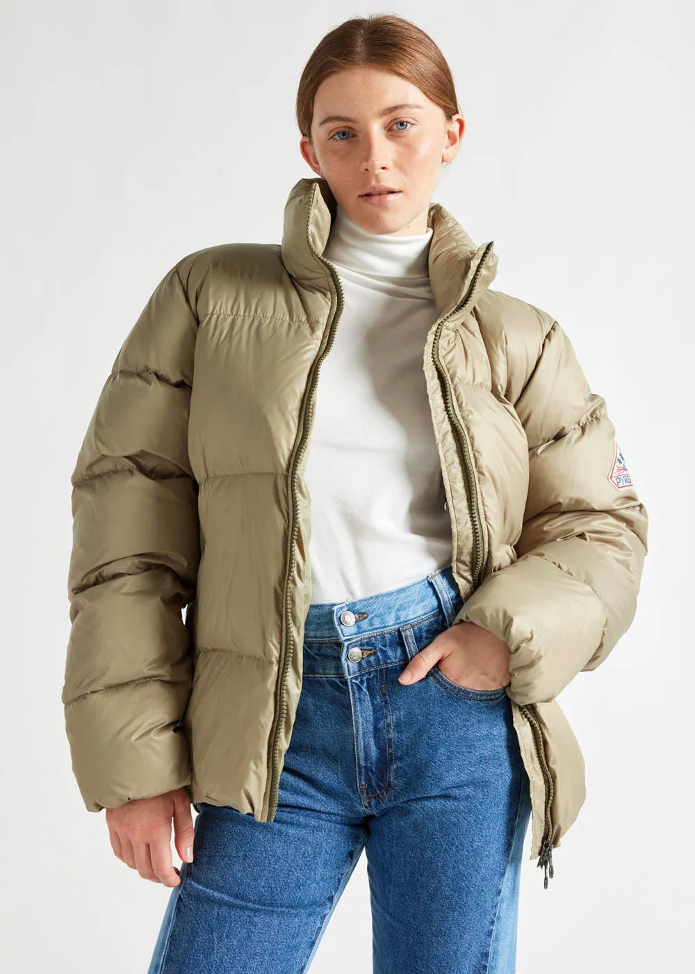 Unisex down jacket Pyrenex Shift in matte fabric Mermaid