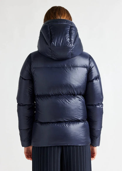 Pyrenex Karla women's hooded down jacket Amiral