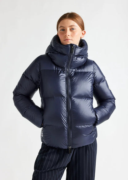 Pyrenex Karla women's hooded down jacket Amiral
