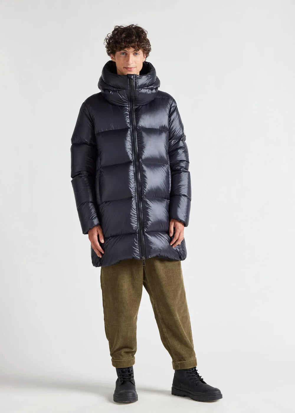 Men's natural down jacket Pyrenex Anton Black