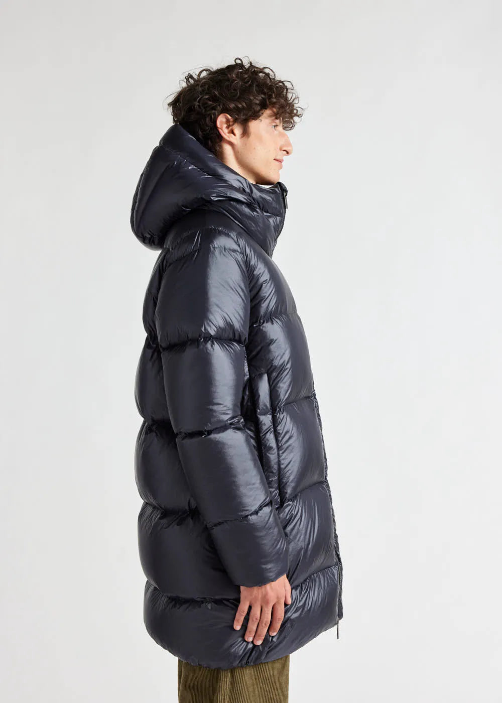 Men's natural down jacket Pyrenex Anton Black