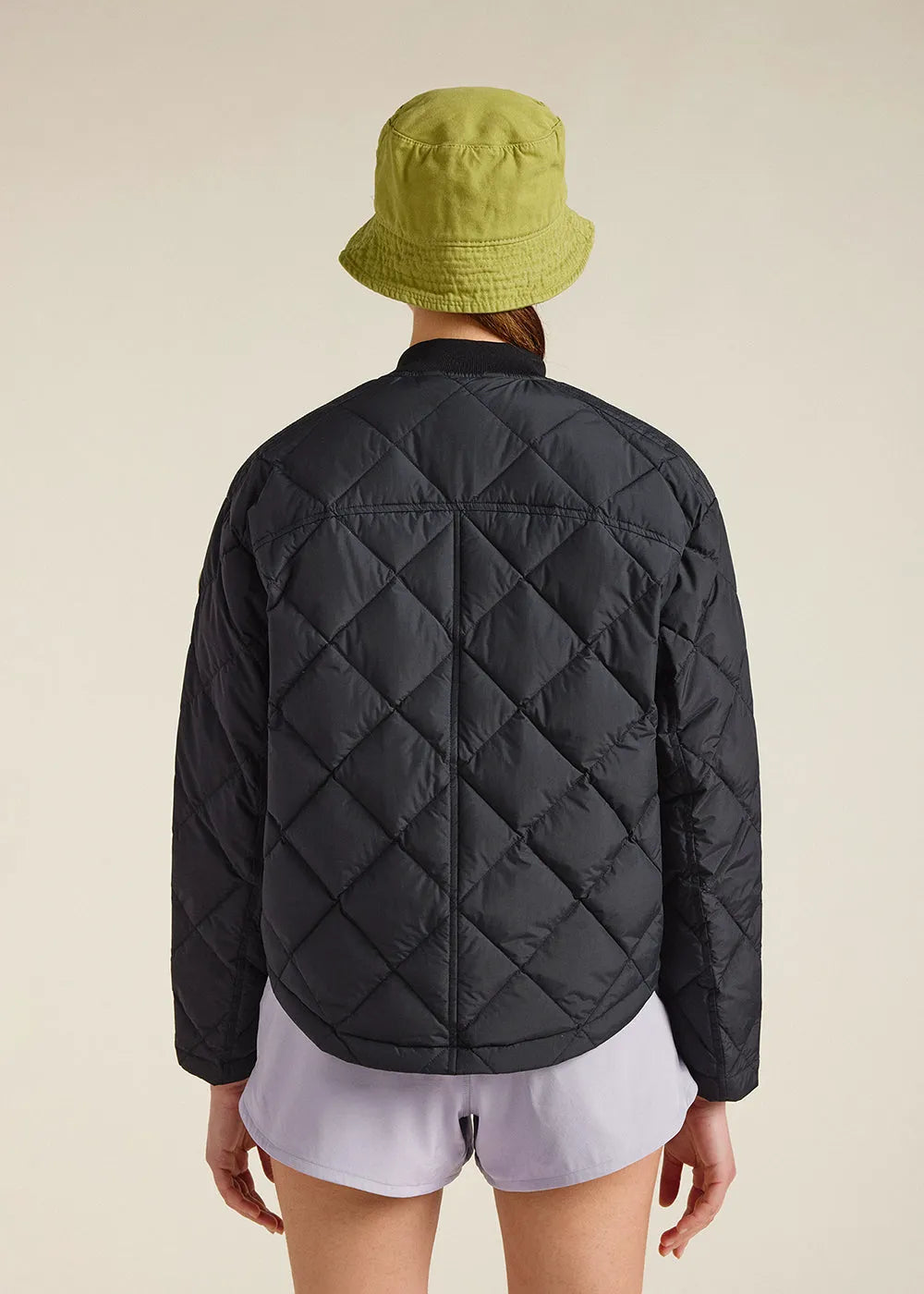Suzane women light down jacket black