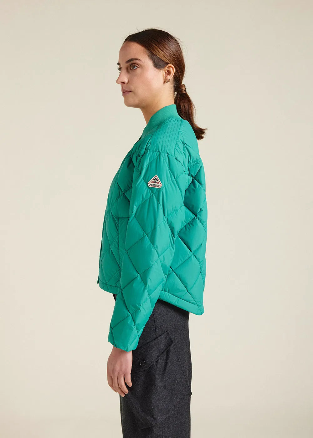 Lightweight women's cross-quilted down jacket Suzane Alhambra