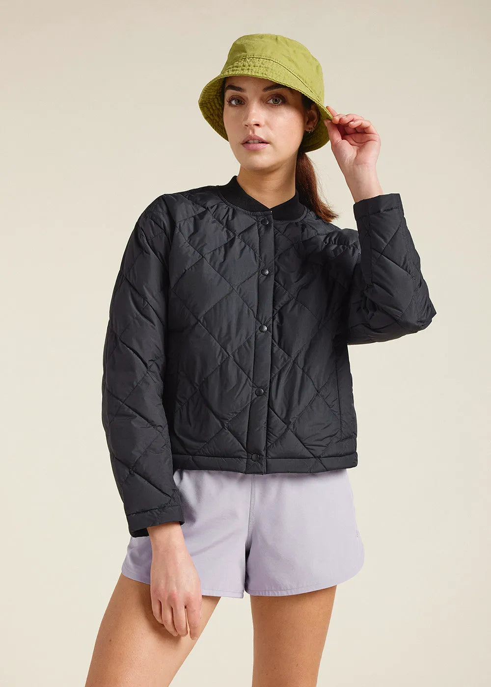 Suzane women light down jacket black