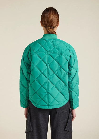 Lightweight women's cross-quilted down jacket Suzane Alhambra