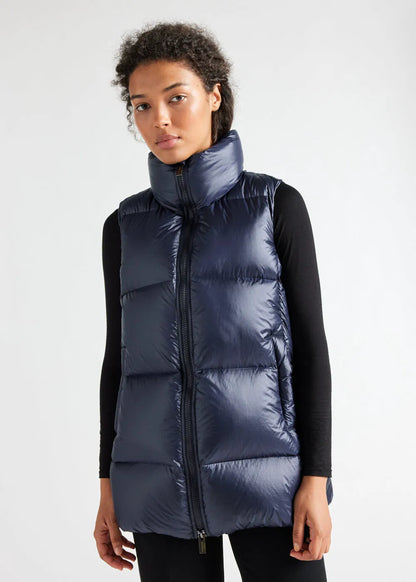 Women's sleeveless down jacket Pyrenex Tamara Amiral