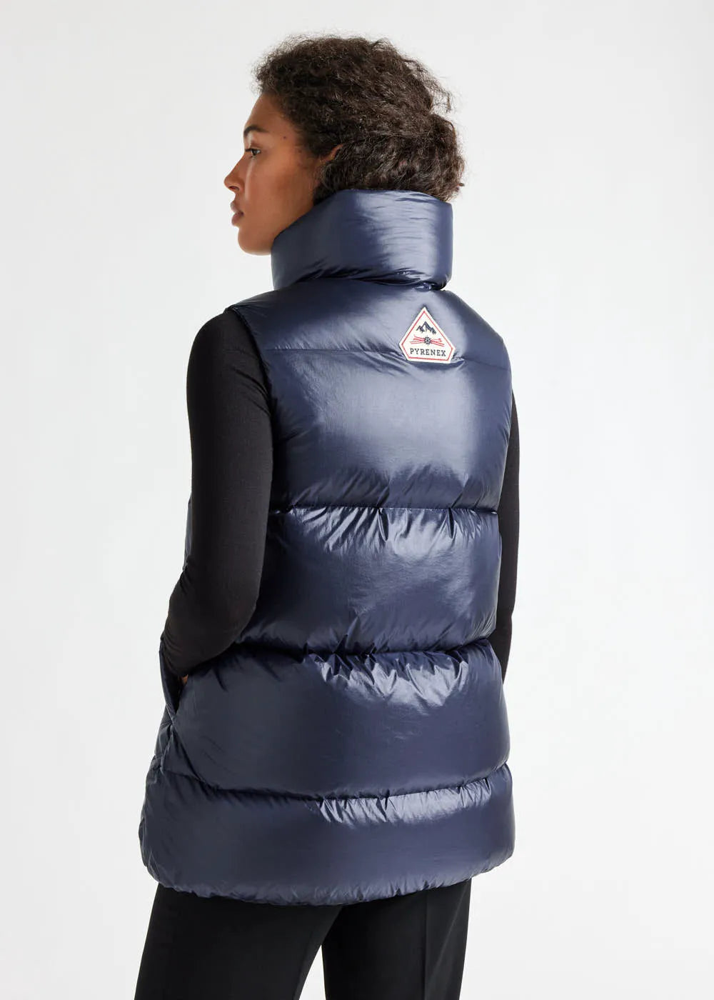 Women's sleeveless down jacket Pyrenex Tamara Amiral