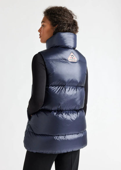 Women's sleeveless down jacket Pyrenex Tamara Amiral