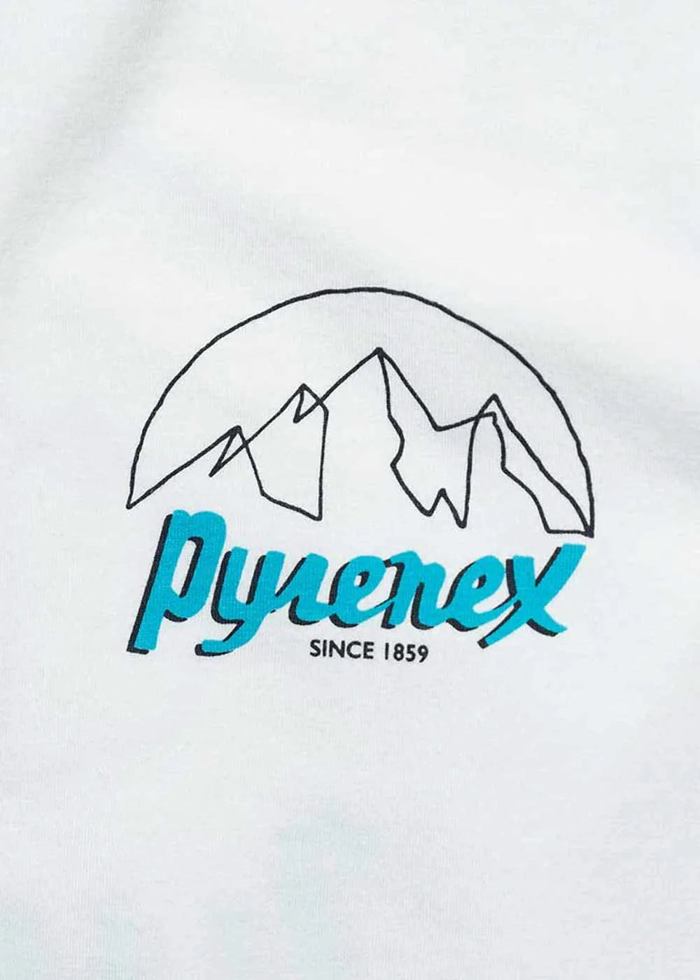 Pyrenex Hill unisex organic cotton t-shirt white