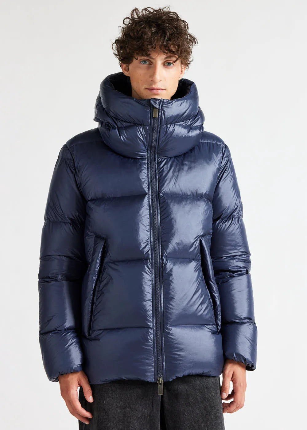Men's natural down jacket Pyrenex Barry Amiral