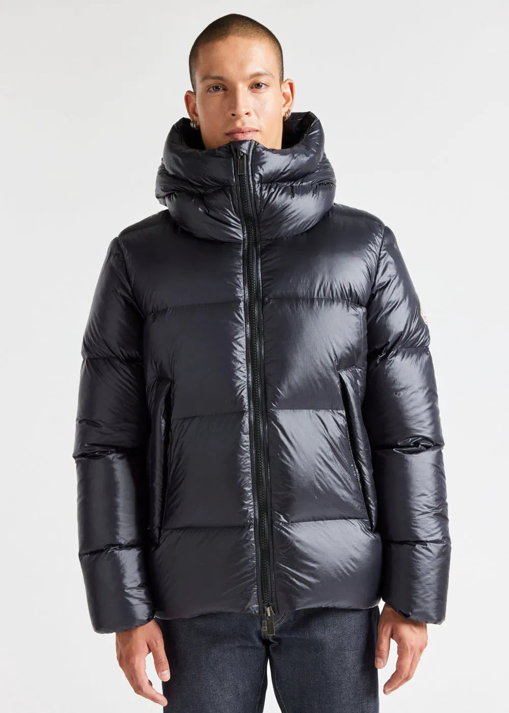 Men's natural down jacket Pyrenex Barry Black