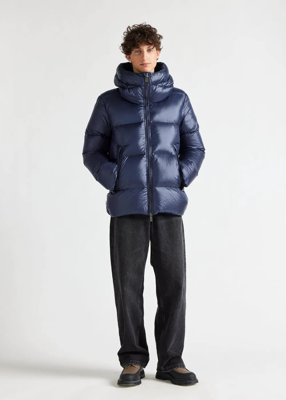 Men's natural down jacket Pyrenex Barry Amiral