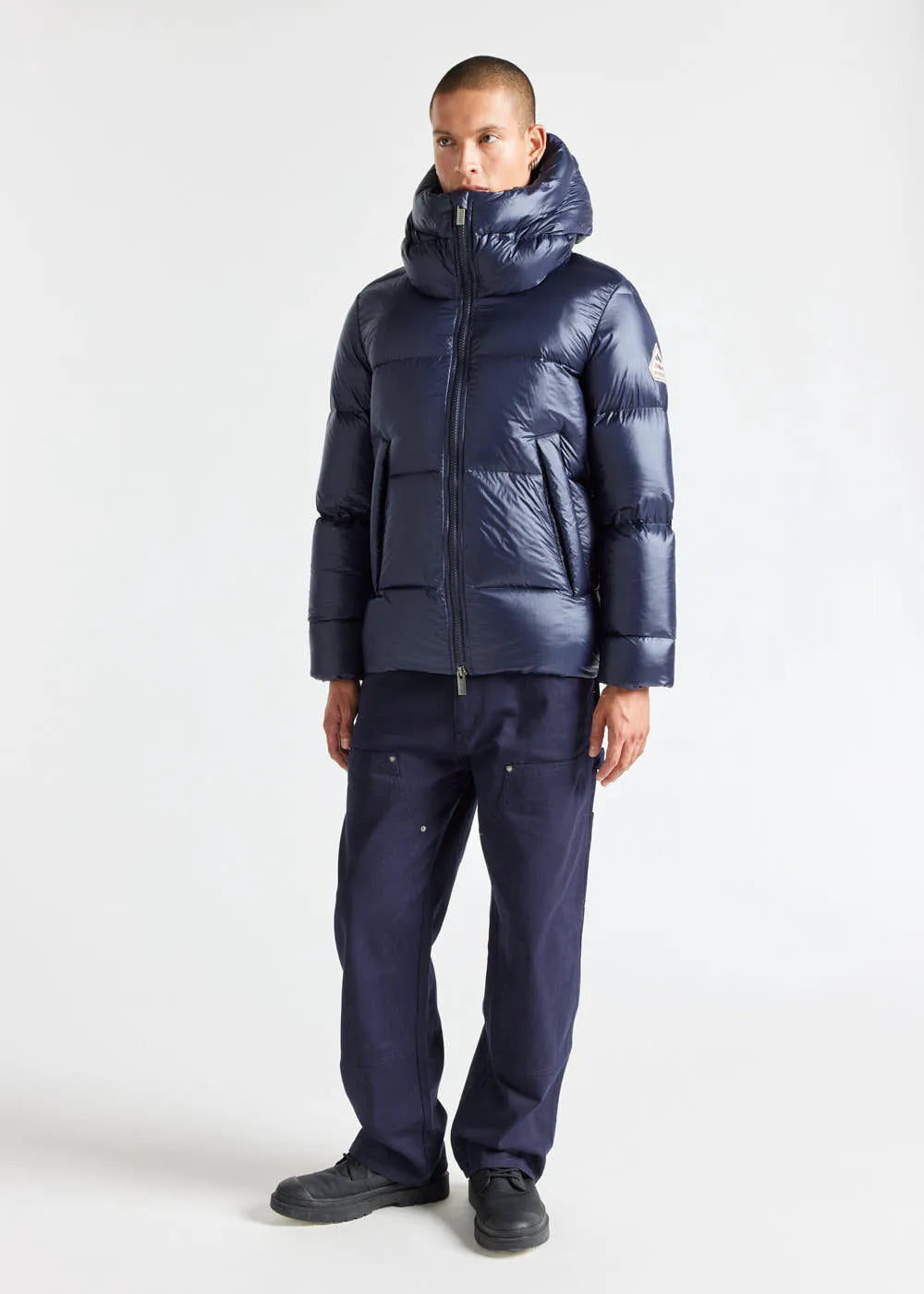 Men's natural down jacket Pyrenex Barry Amiral