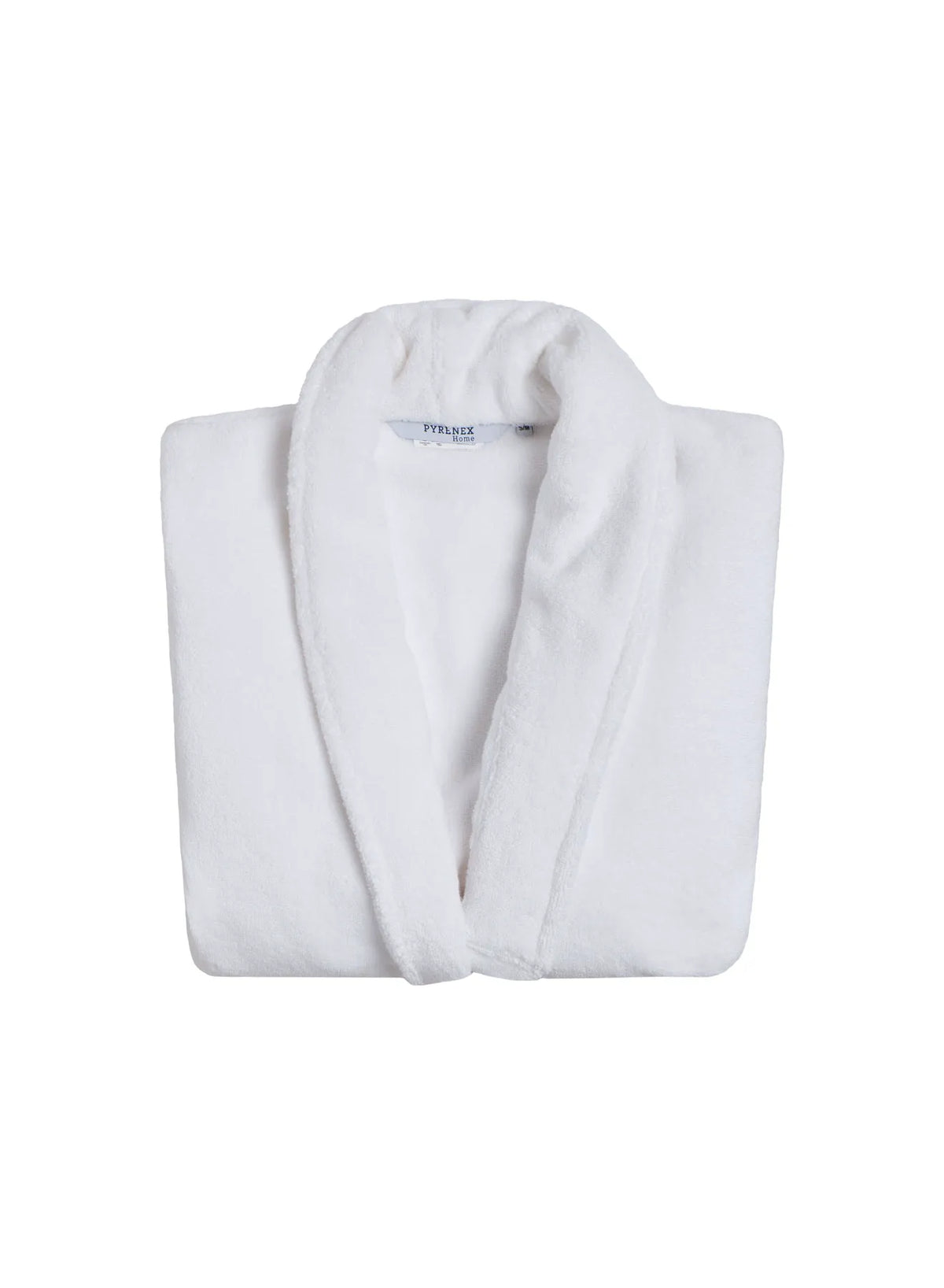 Hana white cotton bathrobe