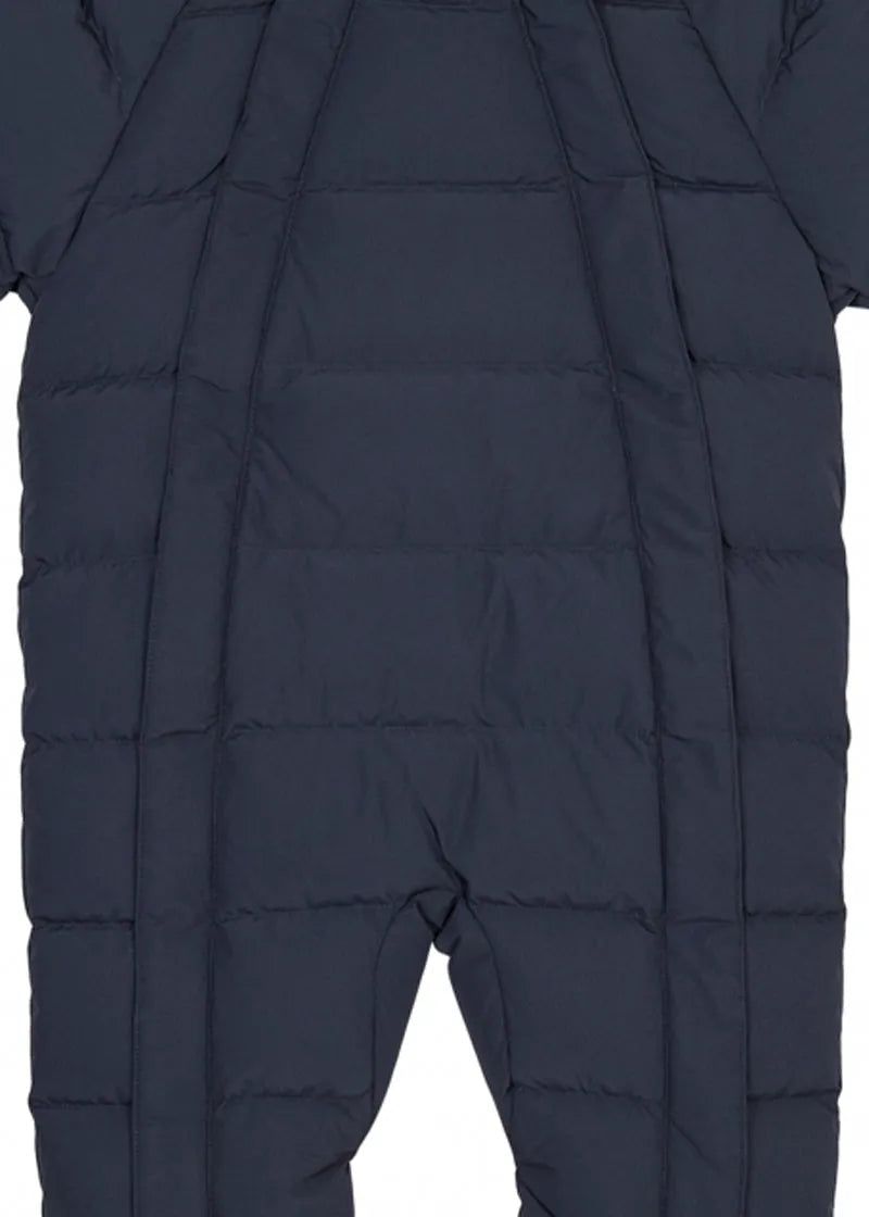 Soren baby snowsuit in dark blue