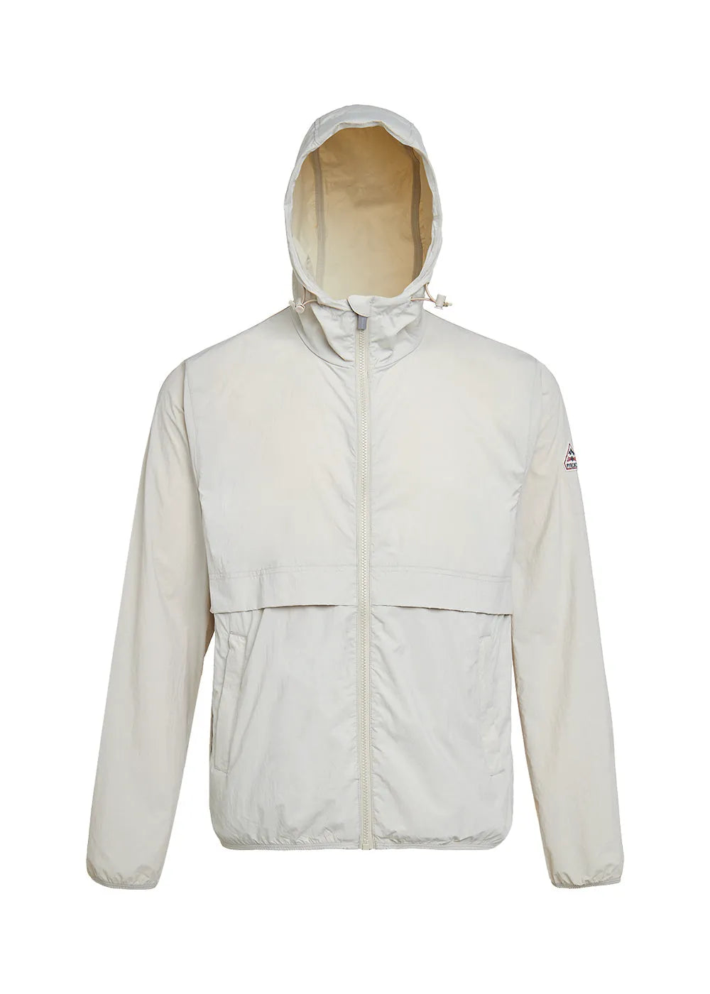 Unisex hooded windbreaker Ridge Oyster gray